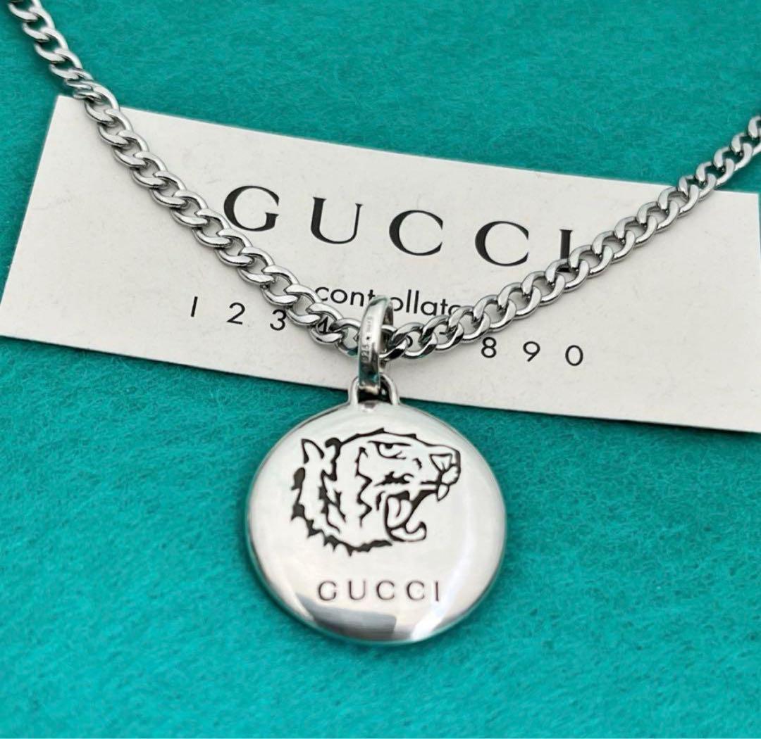 極美品‼️GUCCI ブラインドフォーラブペンダント