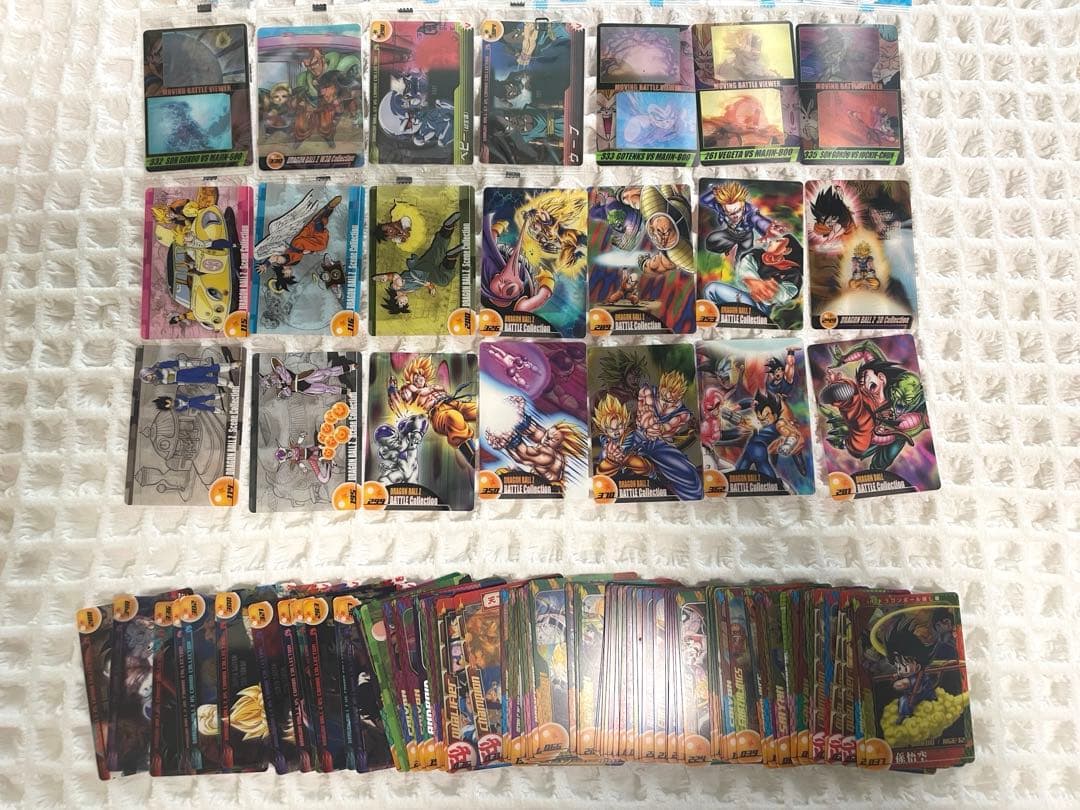 ドラゴンボール ウエハースカード 未開封18枚＋開封済100枚＋Vジャンプ付録