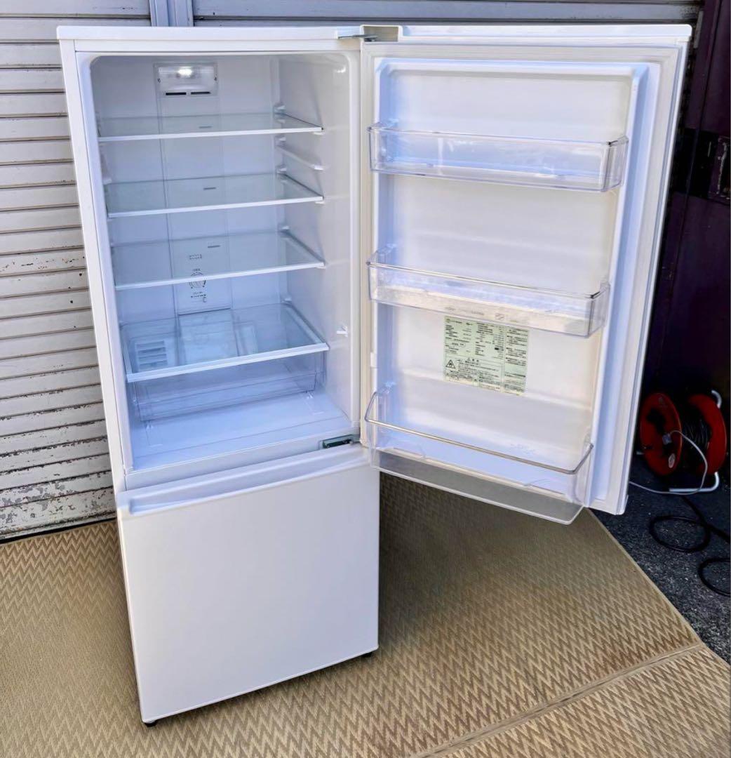 ② 【送料無料】2023年製　AQUA冷蔵庫 AQR-17N(W) 201L