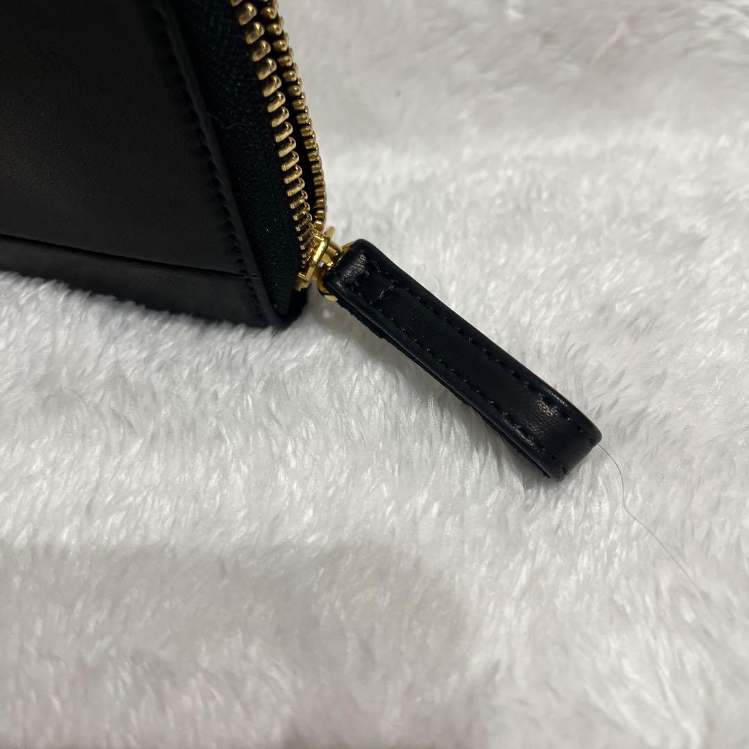 【美品】PORTER WISE &パスケース 馬革　ブラック