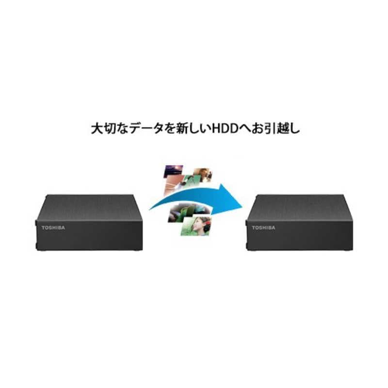 東芝 Canvio 4TB 外付けHDD USB3.2対応HD-TDA4U3-B