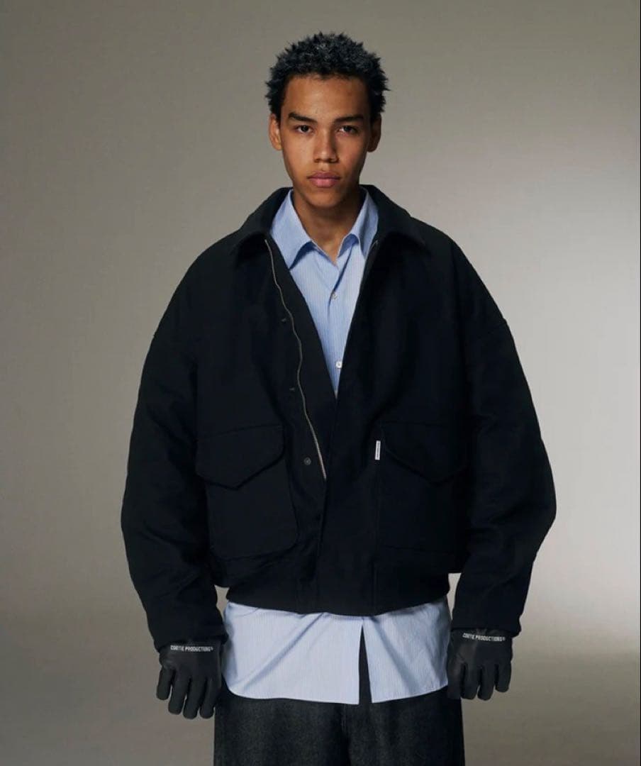 ジャケット・アウター COOTIE Cotton Canvas Padded Work Jacket