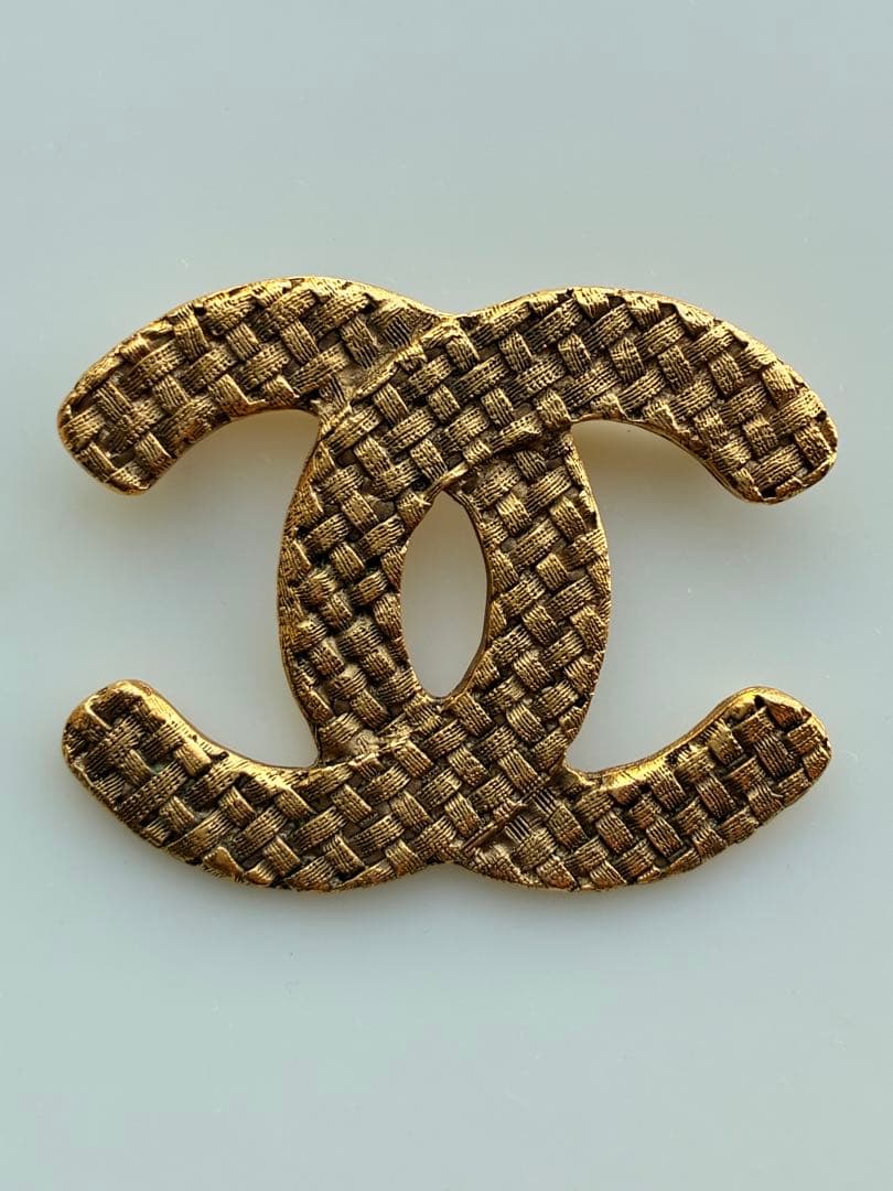 CHANEL ゴールドブローチ ヴィンテージ
