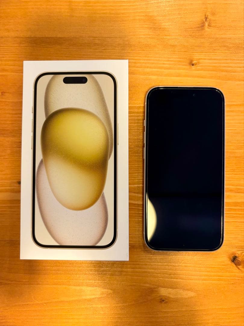 iPhone 15 256GB イエロー ※商品説明をご確認ください。