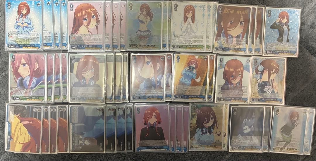 ヴァイスシュヴァルツ　引退品　デッキセット　サイン　sp まとめ売り