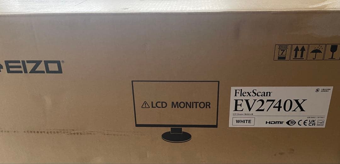 ほぼ新品　EIZO FlexScan EV2740X