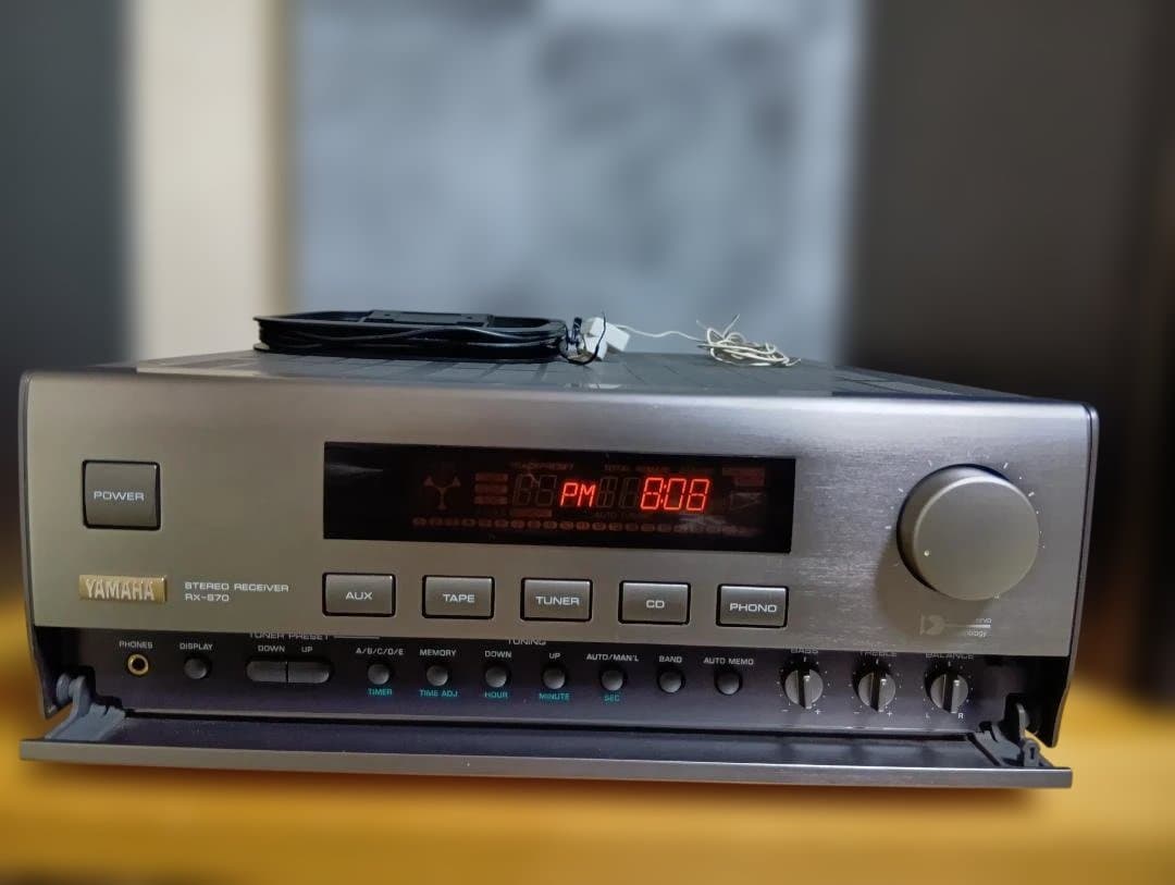 YAMAHA レシーバーアンプと２ウェイスピーカーのセット