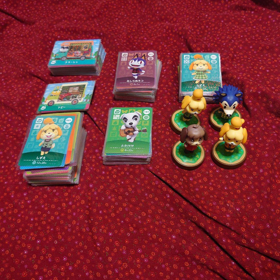 どうぶつの森 amiboカードとamibo4つ