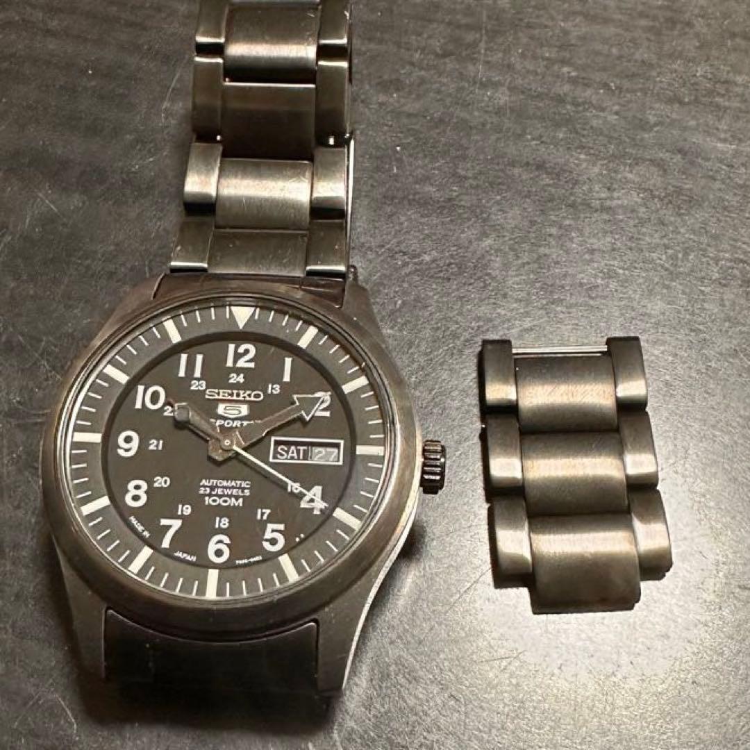 SEIKO5 sports 自動巻き
