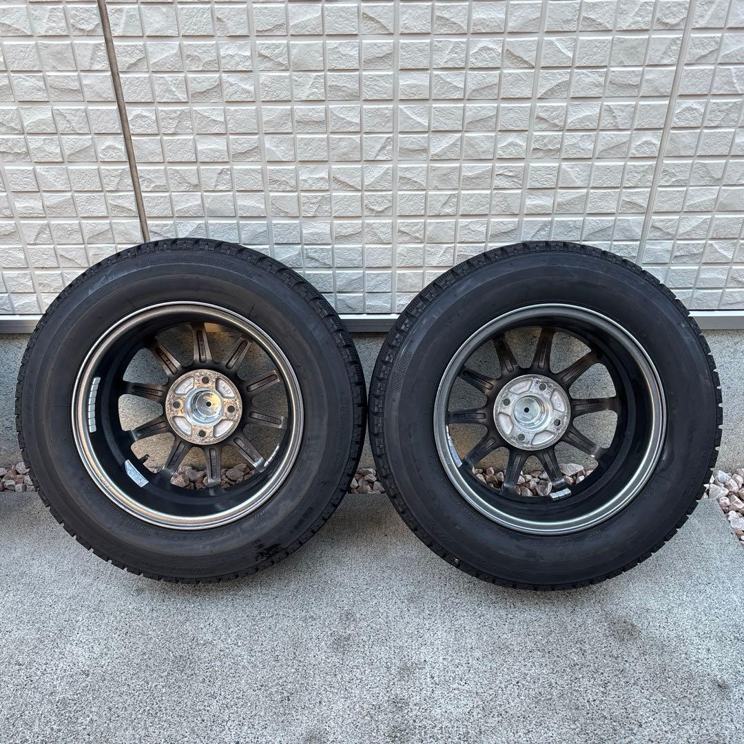 (2/2) スタッドレスタイヤ アルミホイールセット 2本分