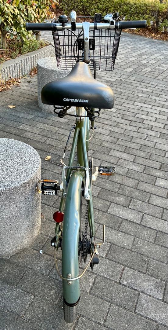 アサヒサイクル ミニベロ マットグリーンSCH206 20インチ　　東京