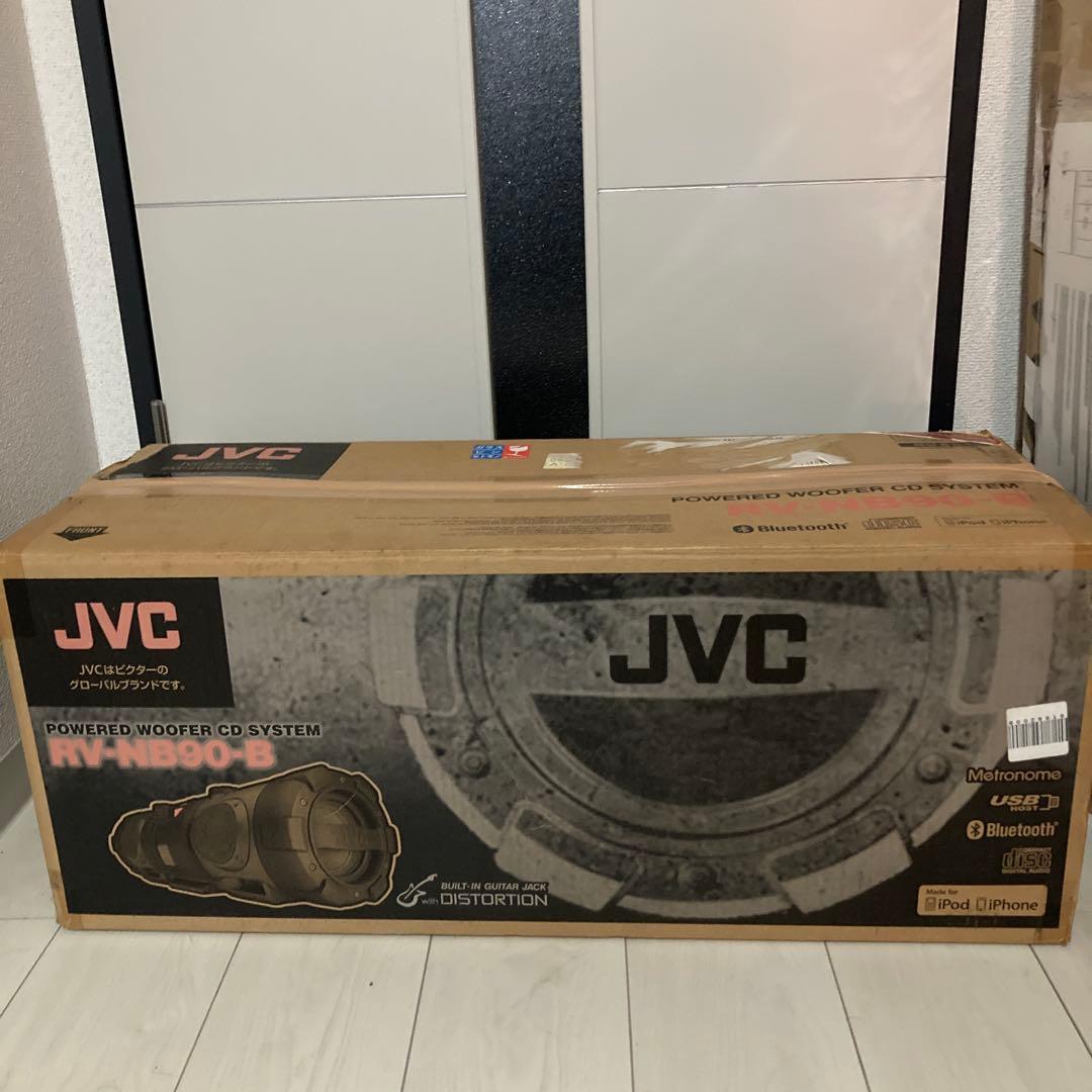 JVC RV-NB90-B Bluetoothポータブル パワードウーファー