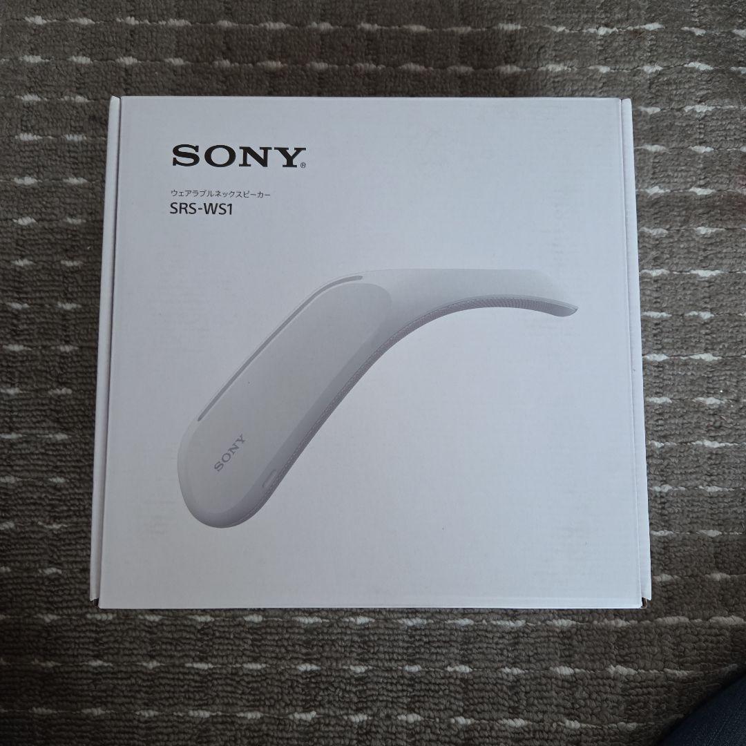 SONY ウェアラブルネックスピーカー SRS-WS1