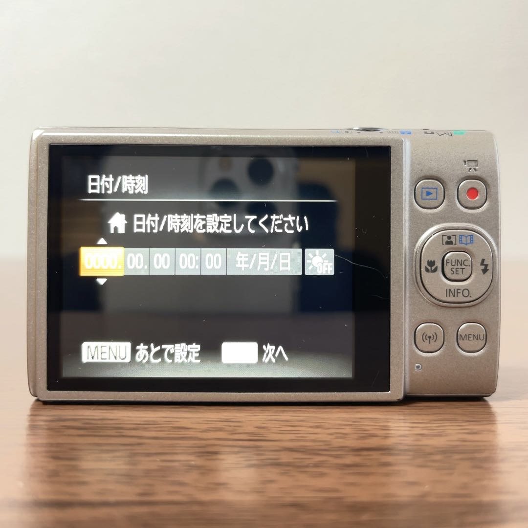 【美品】 Canon IXY650 純正バッテリー 新品充電器 ケース等付き