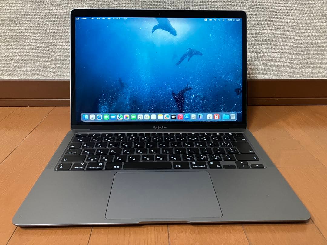 MacBook Air M1 256GB メモリ8GB BT97％ Office