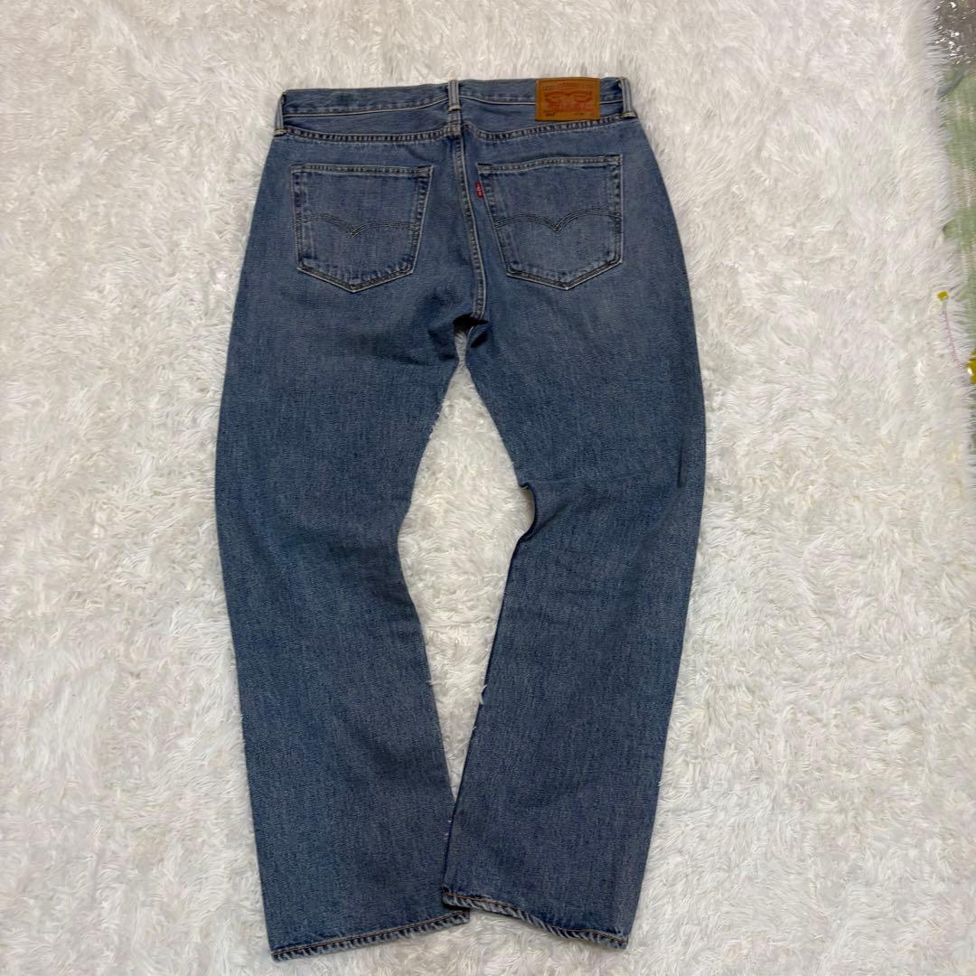 Levi’s 501 ホワイトオーク W36 ビッグサイズ ライトブルー