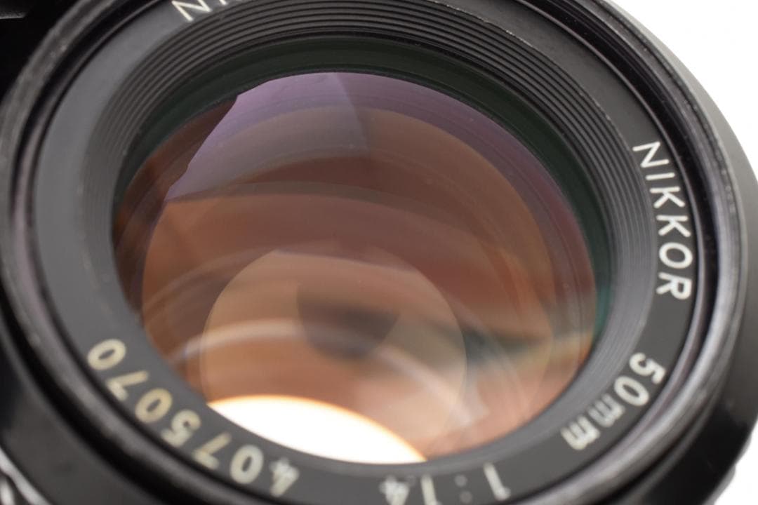 美品 NIKON AI NIKKOR 50mm F1.4 MF レンズ　B351