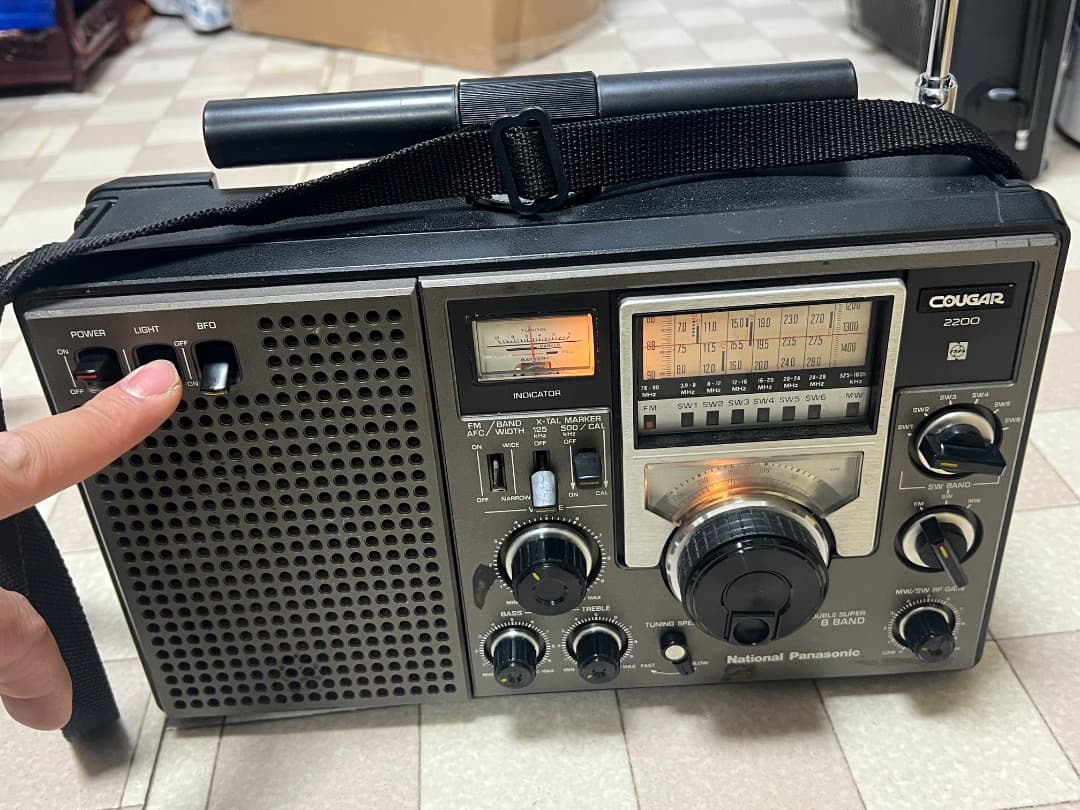 ラジオ・コンポ National COUGAR RF-2200