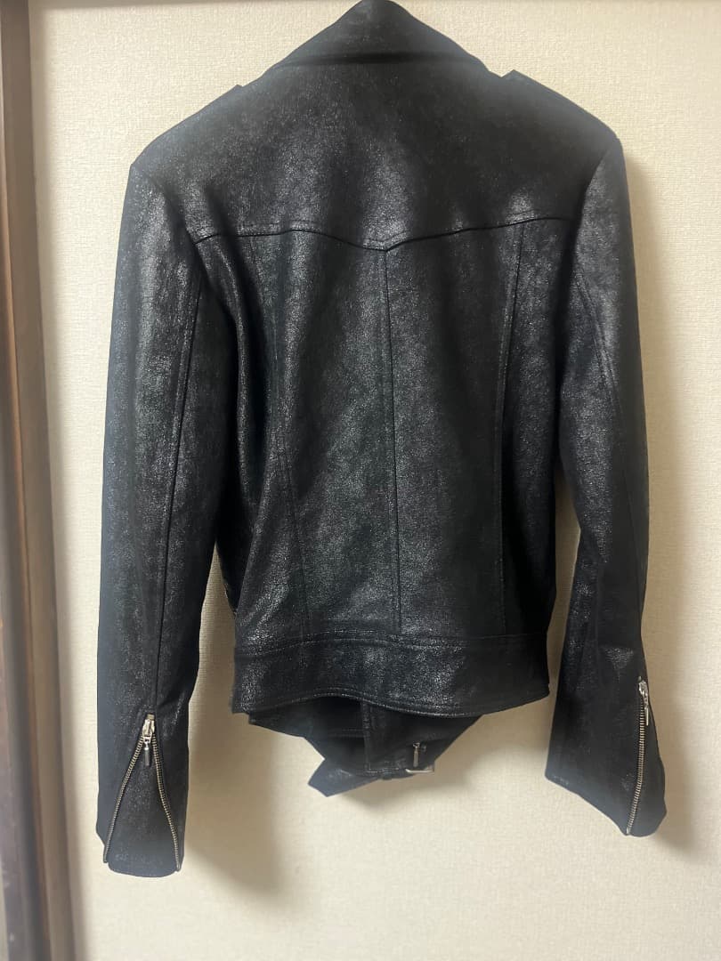 90’s PLEIN SUD JEANS フランス製 レザーライダースジャケット