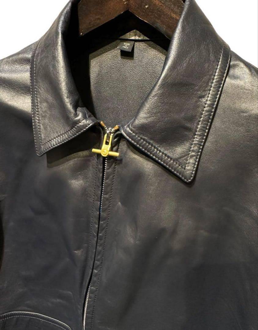 専用！定価約30万円【赤字覚悟】dunhill レザー ジャケット 黒