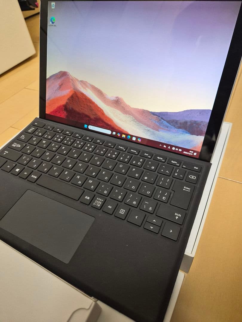【美品】Surface Pro 7 256G 純正 キーボード タッチペン付き