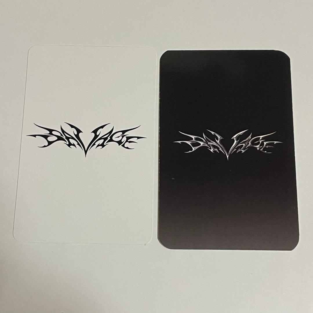 aespa カリナ savage sgs 特典 トレカ