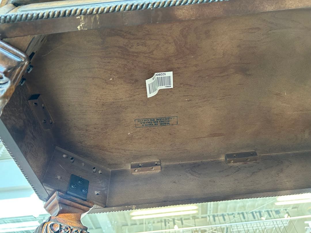 クラシック木製　コンソールテーブル　アンティーク調