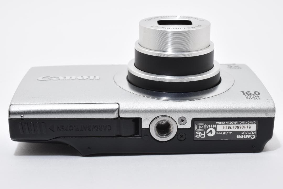 Canon PowerShot A2400 コンパクトデジタルカメラ シルバー