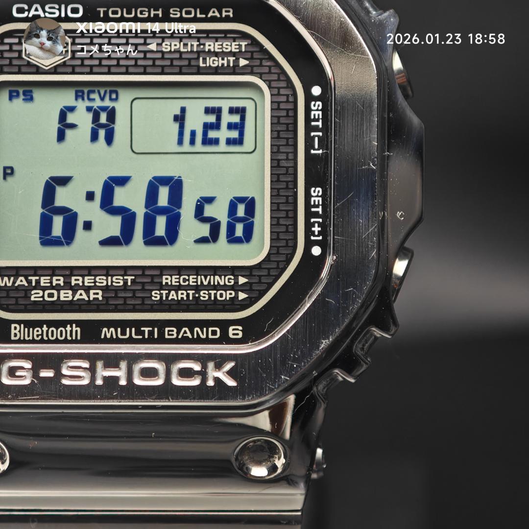 カシオ G-SHOCK　GMW-B5000D-1JF