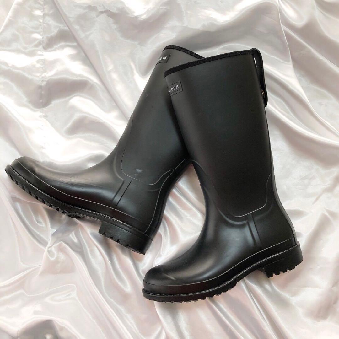 【美品】MACKINTOSH マッキントッシュ　長靴　ロングブーツ　レイン　37