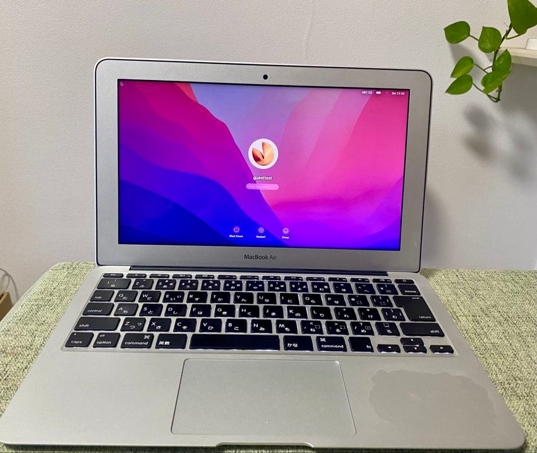 焼肉のタレ　MacBook Air 11インチ2015 初期化済即使用可