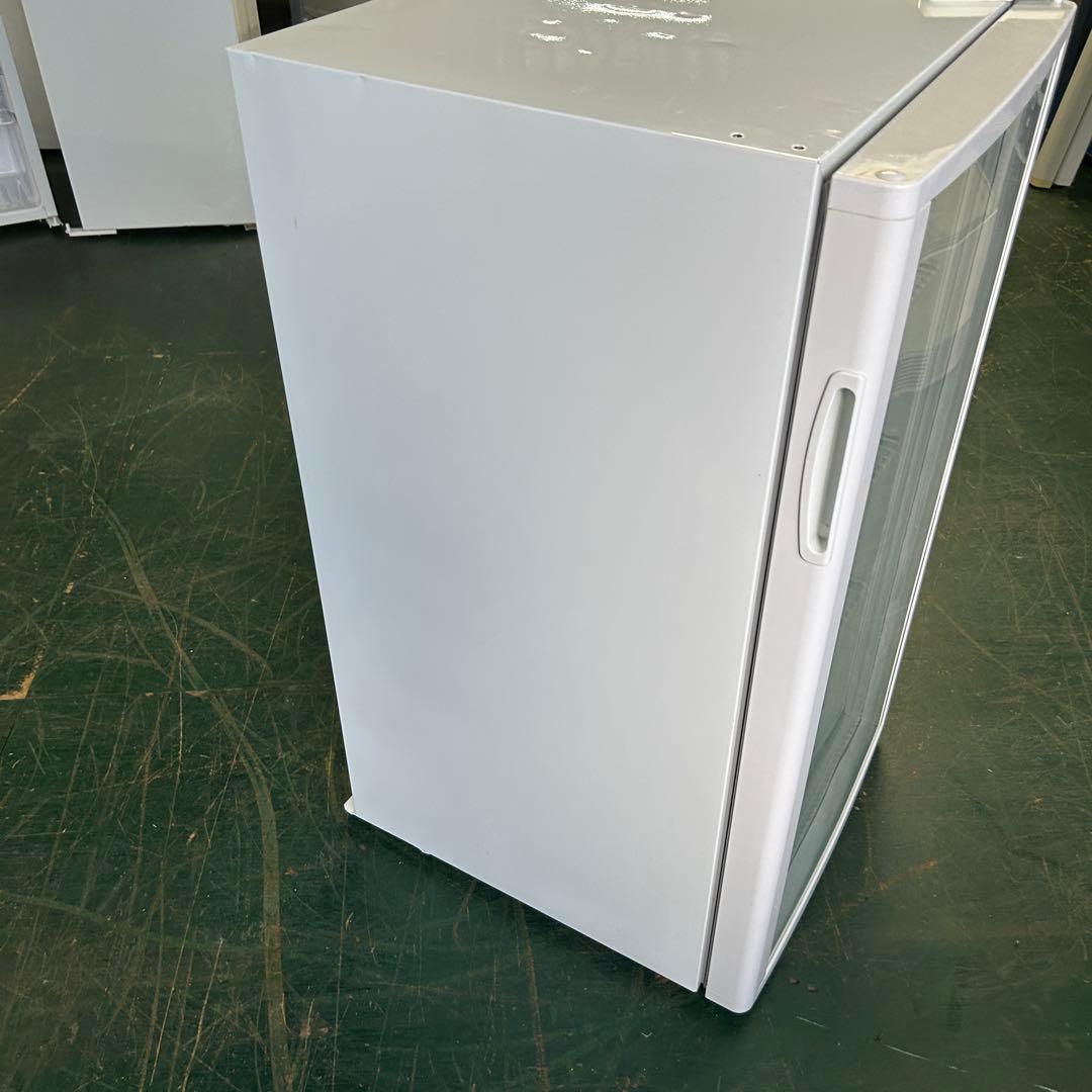 142業務用 冷蔵ショーケース オフィスコンビニ XW-105 左右開き 小型