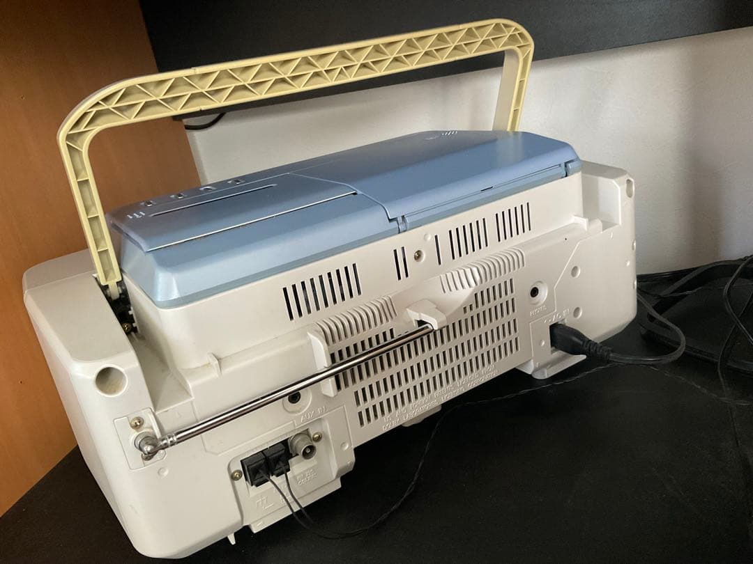 ビクター Victor ICD/MDLPラジカセ RC-Z1MD カラー　白　青