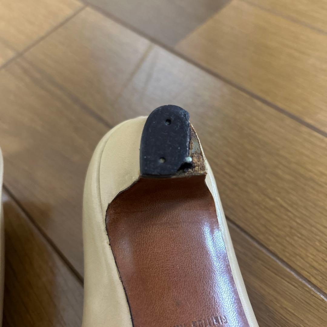 美品　CHANEL シャネル　ヴィンテージバイカラーパンプス