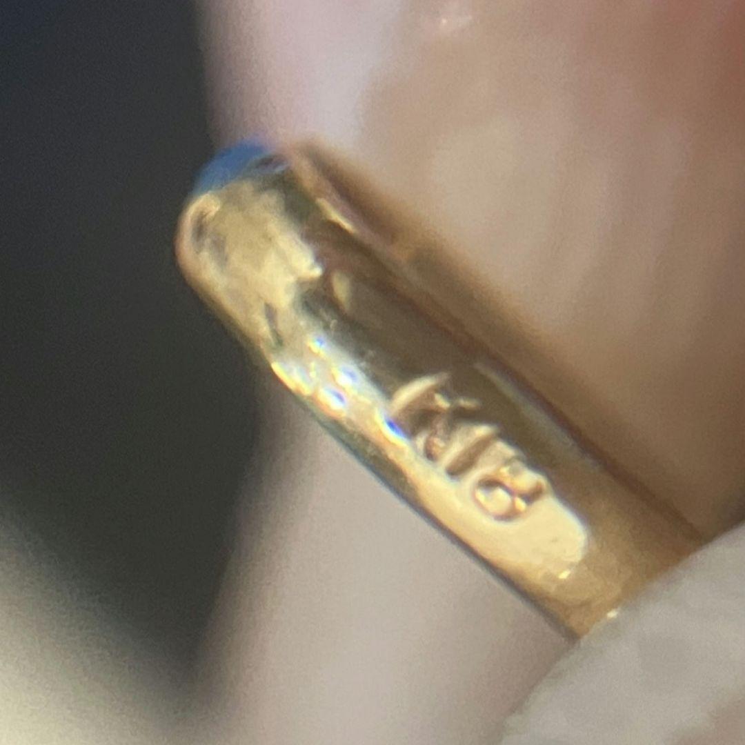 K18　べっ甲　カメオ　ブローチ　 ヴィンテージ