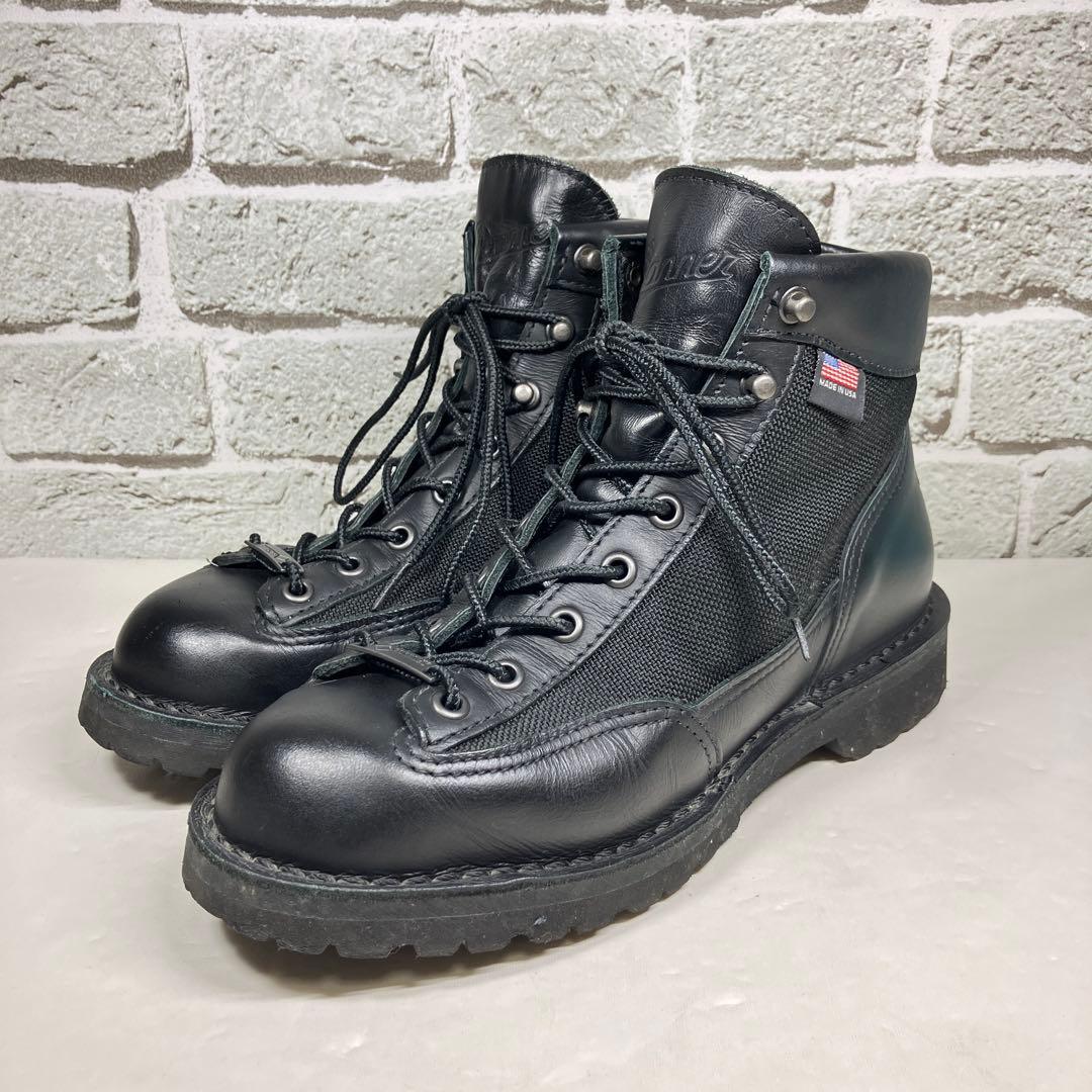 【美品】Danner Lt Ⅲ Virginia US6 ブラック ダナーライト