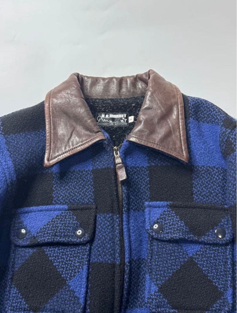 【美品】ハリウッドランチマーケット バッファローチェック CPOジャケット　2
