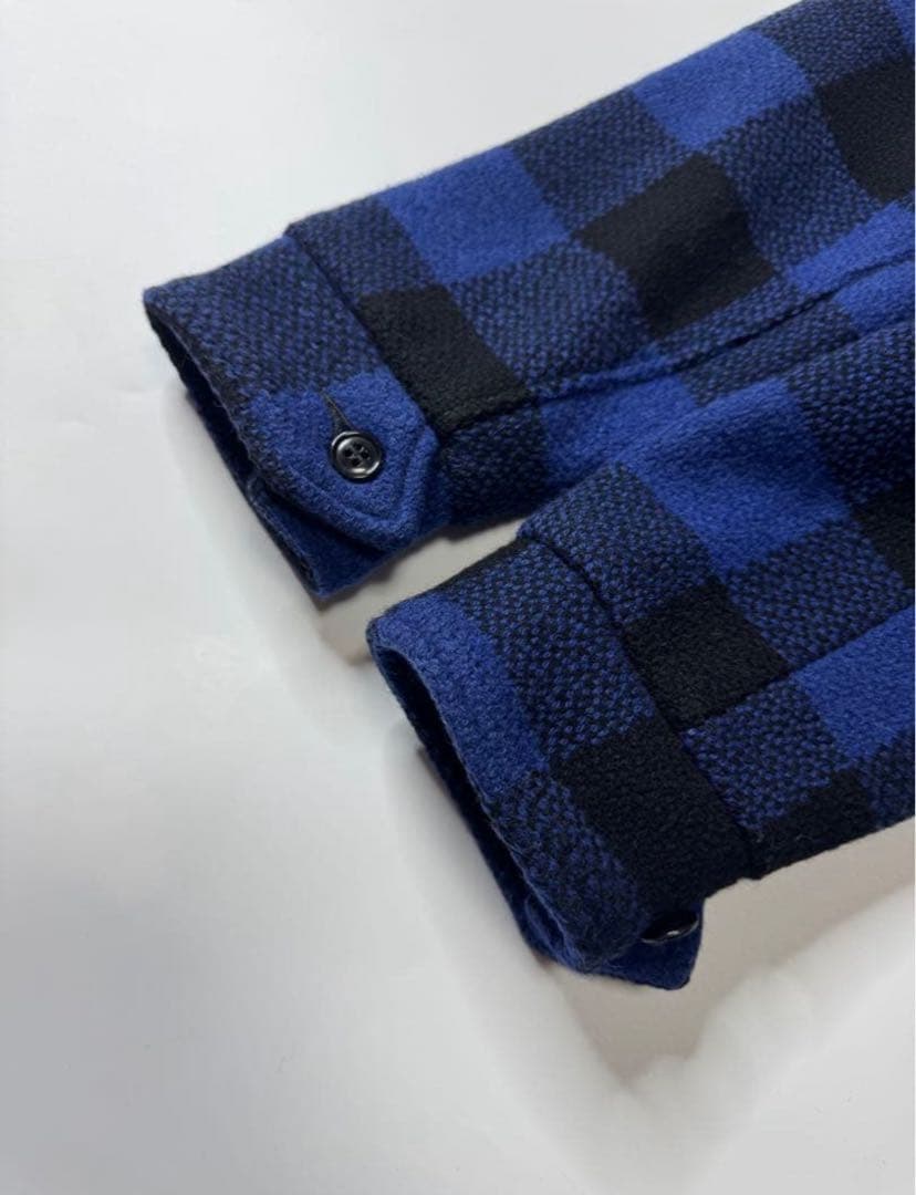 【美品】ハリウッドランチマーケット バッファローチェック CPOジャケット　2