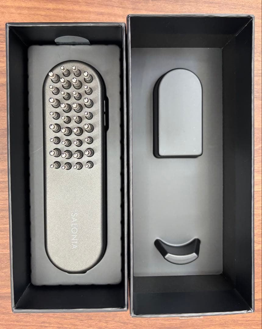 SALONIA EMS LIFT BRUSH シルバー　美品