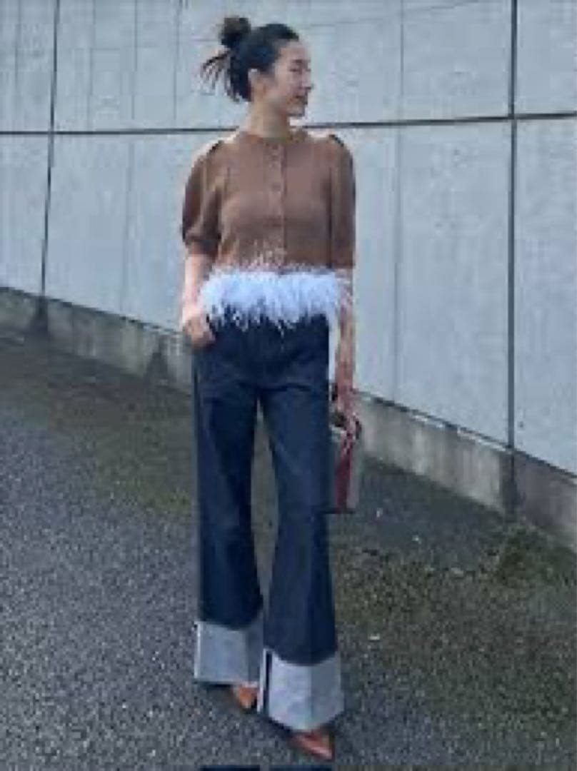 cygne シーニュ デニム Laetitia