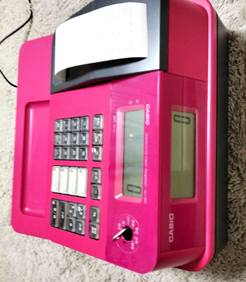 レジスタ　CASIO ピンク色　NL-100
