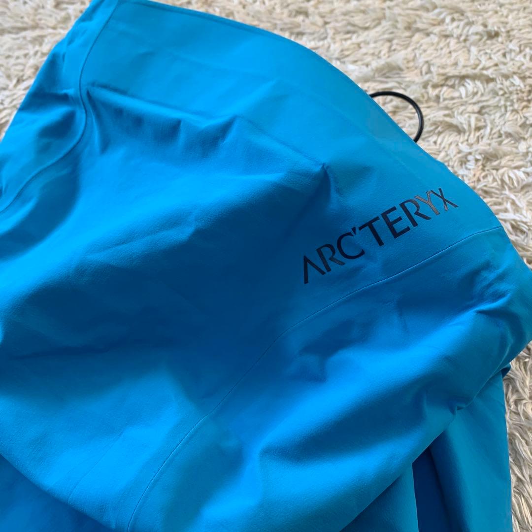 ARC’TERYX GORE-TEX ハードシェル S 水色 テック