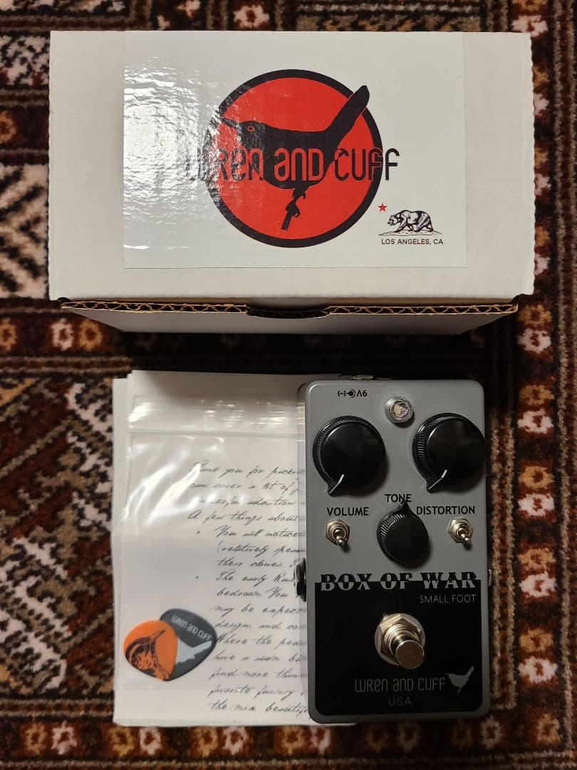 ギター Wren and cuff custom shop Box of War