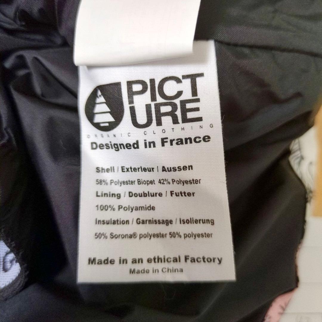 E1816 PICTURE ピクチャー スキーウェア 上下セット 花柄 スノボー