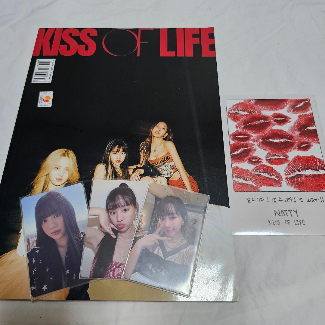 KISS OF LIFE キオプ Shhh ナッティ アルバム トレカ