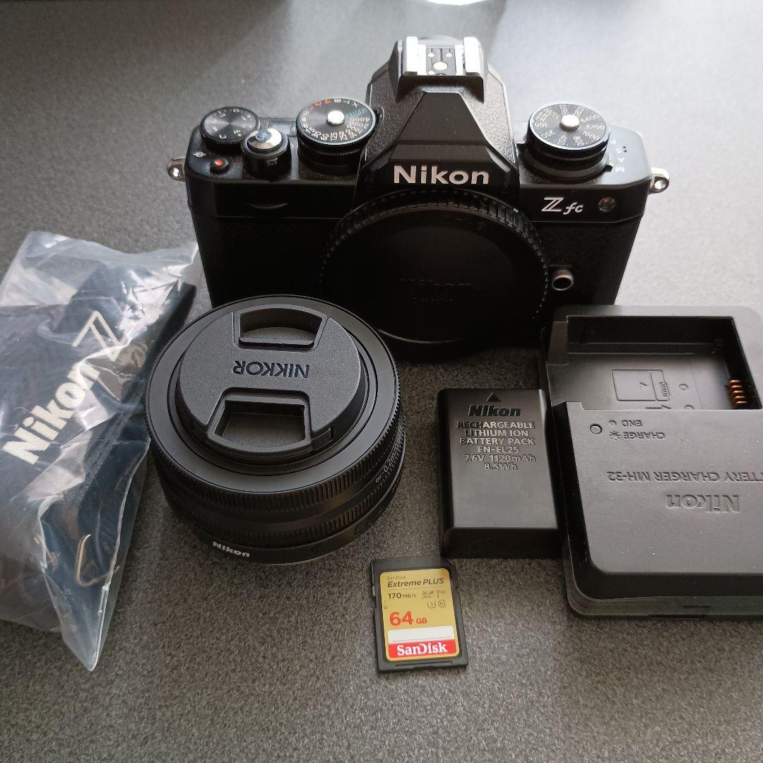 Nikon ミラーレス一眼 Z fc ブラック 16-50 VR レンズキット