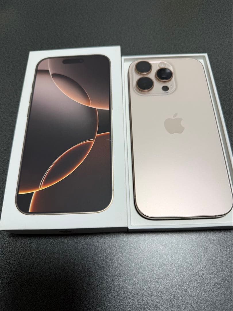 Apple iPhone 16 Pro ゴールド 本体