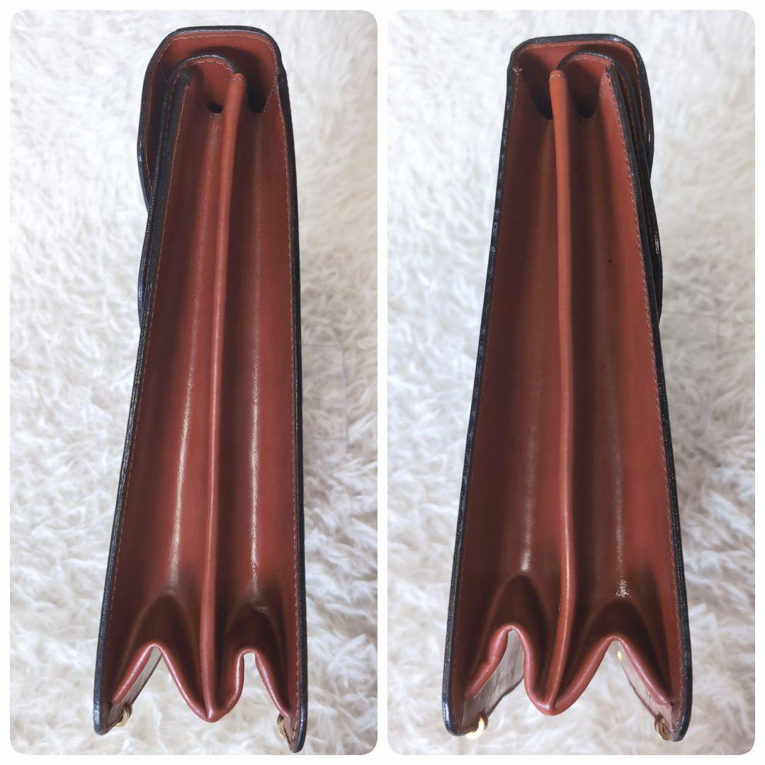 高級✨️peroniペローニ ビジネスバッグ 鍵付 自立 刻印 本革