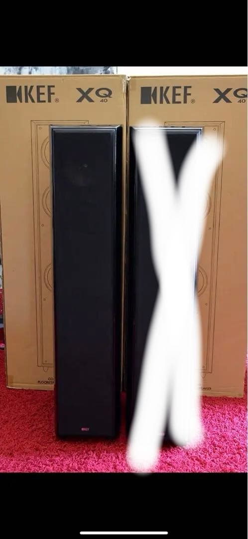 KEF XQ40 ピアノブラック　ペア