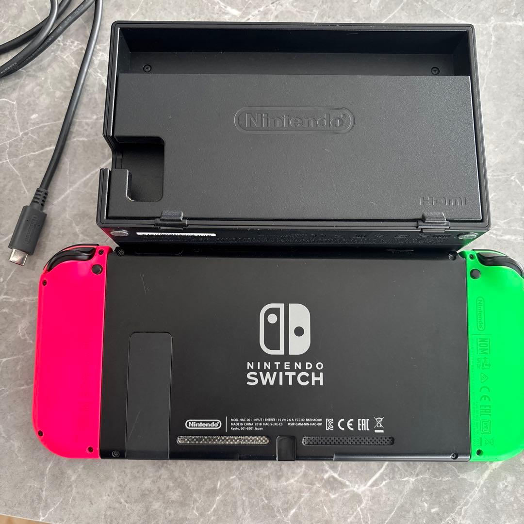 Nintendo Switch ネオンカラー 本体 ACアダプター付き
